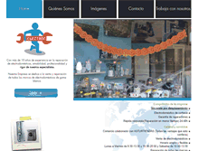Tablet Screenshot of electronreparaciones.com